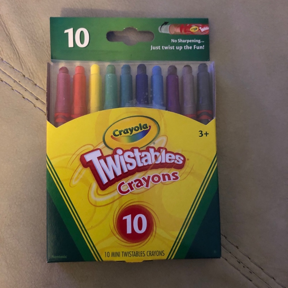 Crayola Twistables Crayons Pack of 10 Colors